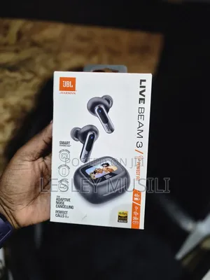 JBL Live Beam 3 - True Wireless Noise-Cancelling Earbuds,