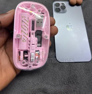 Wireless Clear Bluetooth Mouse Rechargeable