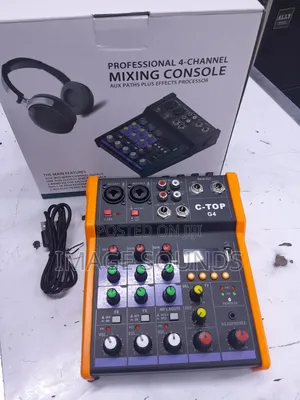 Mixer Console 2 Channel With Usb Input