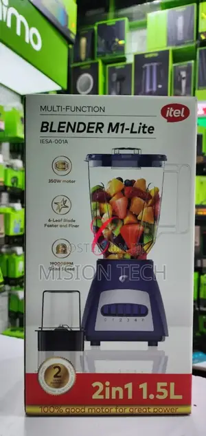 Itel Multi-Function Blender 1.5L M1 Lite 350W 