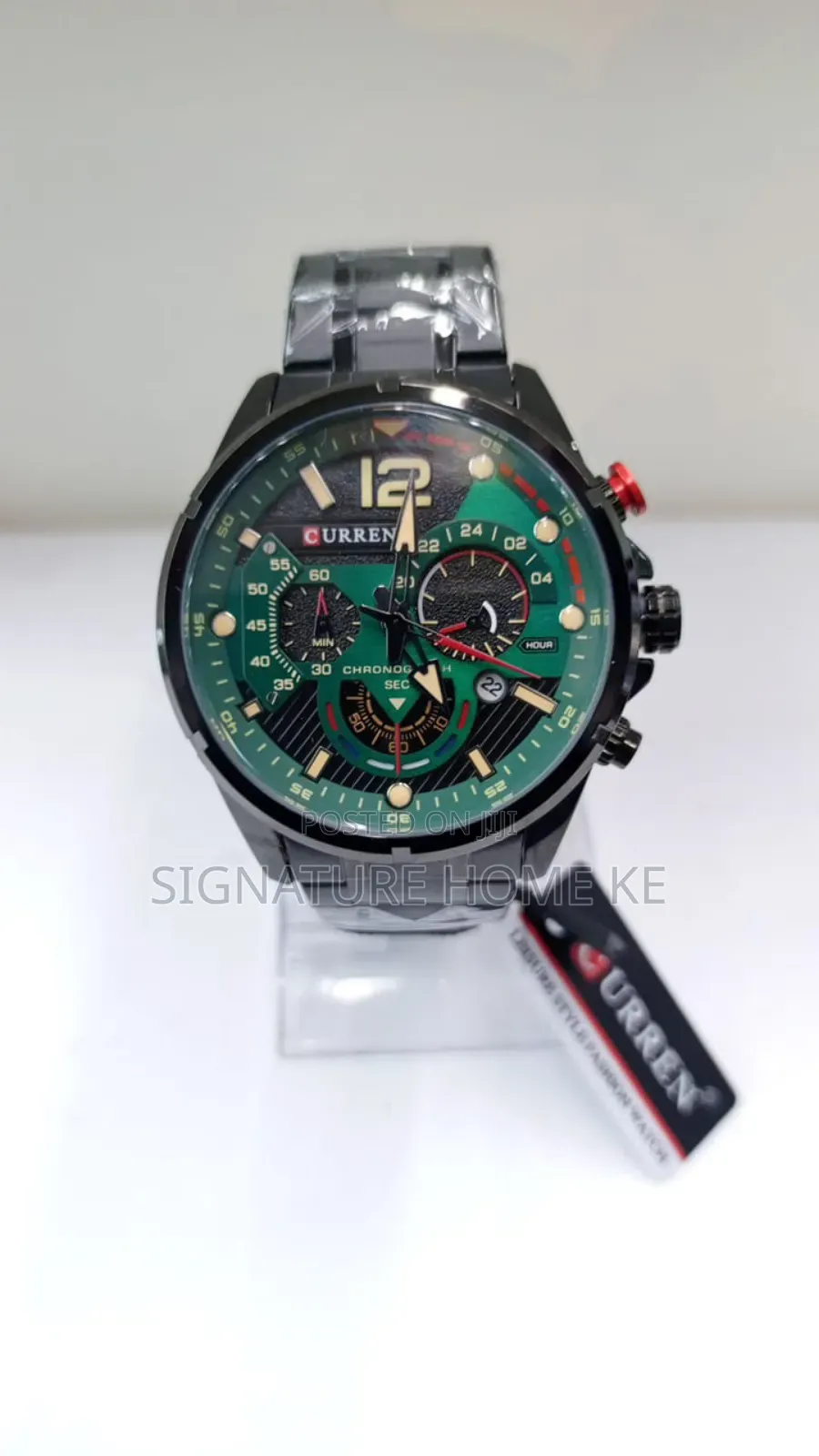 Curren Chrono Watch -Green