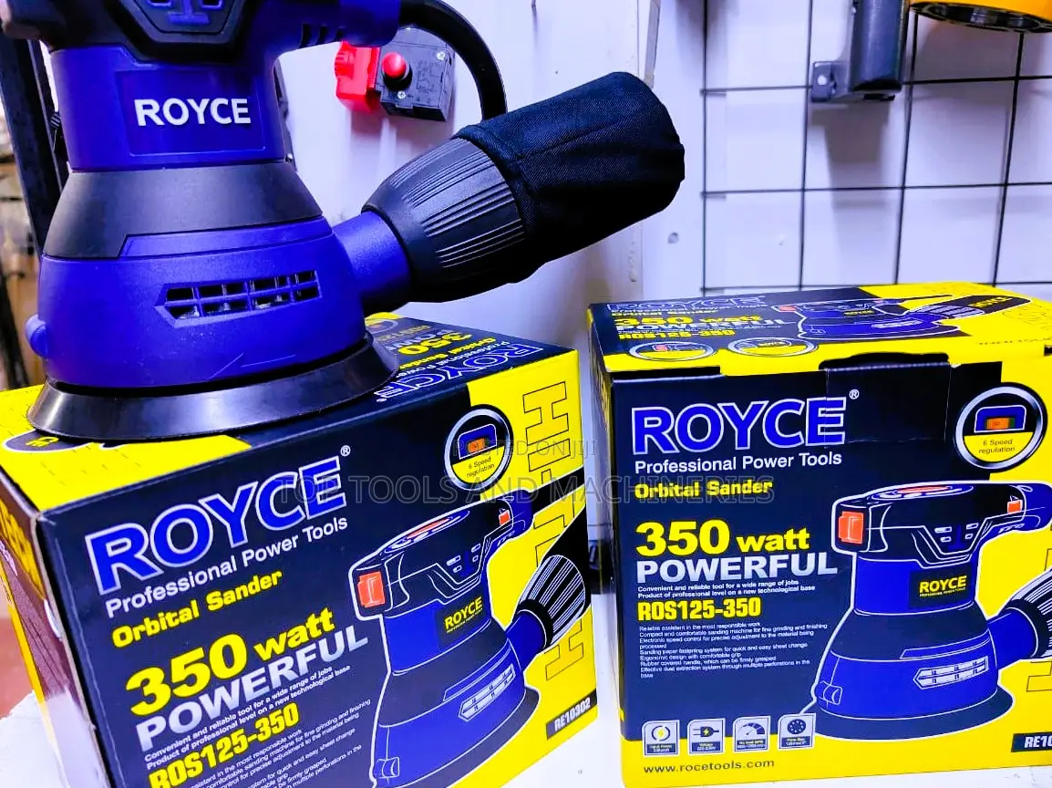 Royce 350 Watts Random Orbital Sander With Speed Control