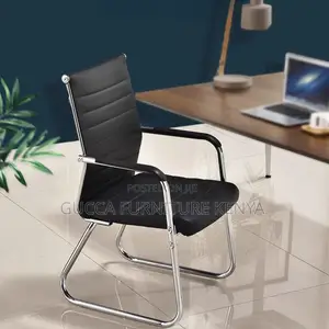 Office Chairs:Simplistic Leather Office Study Chair