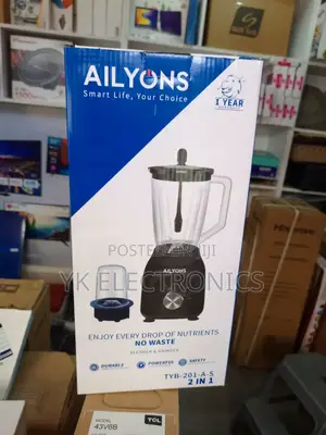 AILYONS DURABLE Blender 2 in 1 With Grinder Machine 1.5L