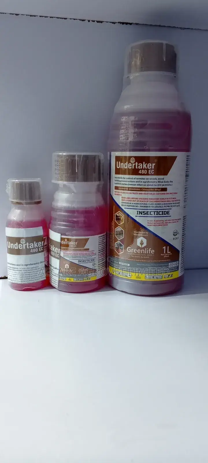 Undertaker Termicide 100ml, 250ml, 1litre