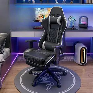 Office Chairs:Adjustable Back Angle Gaming Chair With Wheels