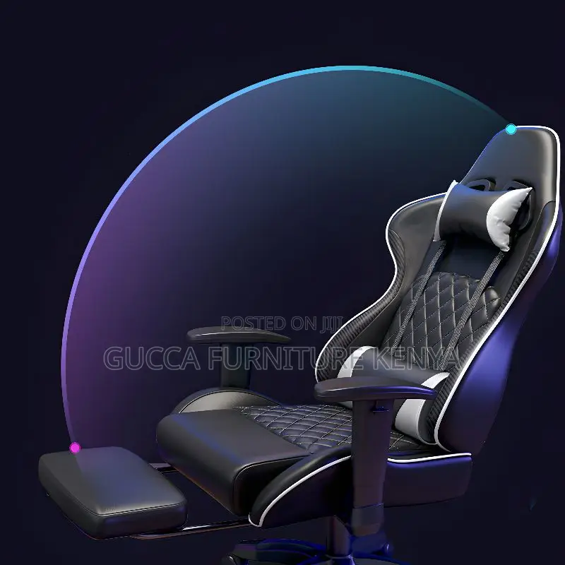 Office Chairs:Adjustable Back Angle Gaming Chair With Wheels
