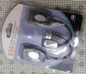 USB RJ45 Extension Adapter Up to "150"- Ft Length (50M)