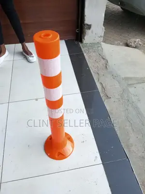 Reflective Bollard Post.