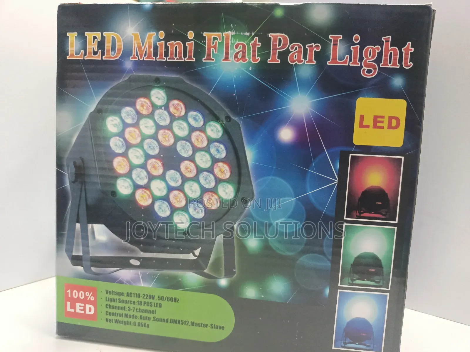 100%Led Flat Par Light