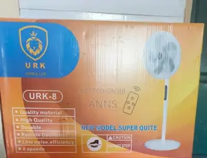 Urk 16" Quiet Fan With Remote Control
