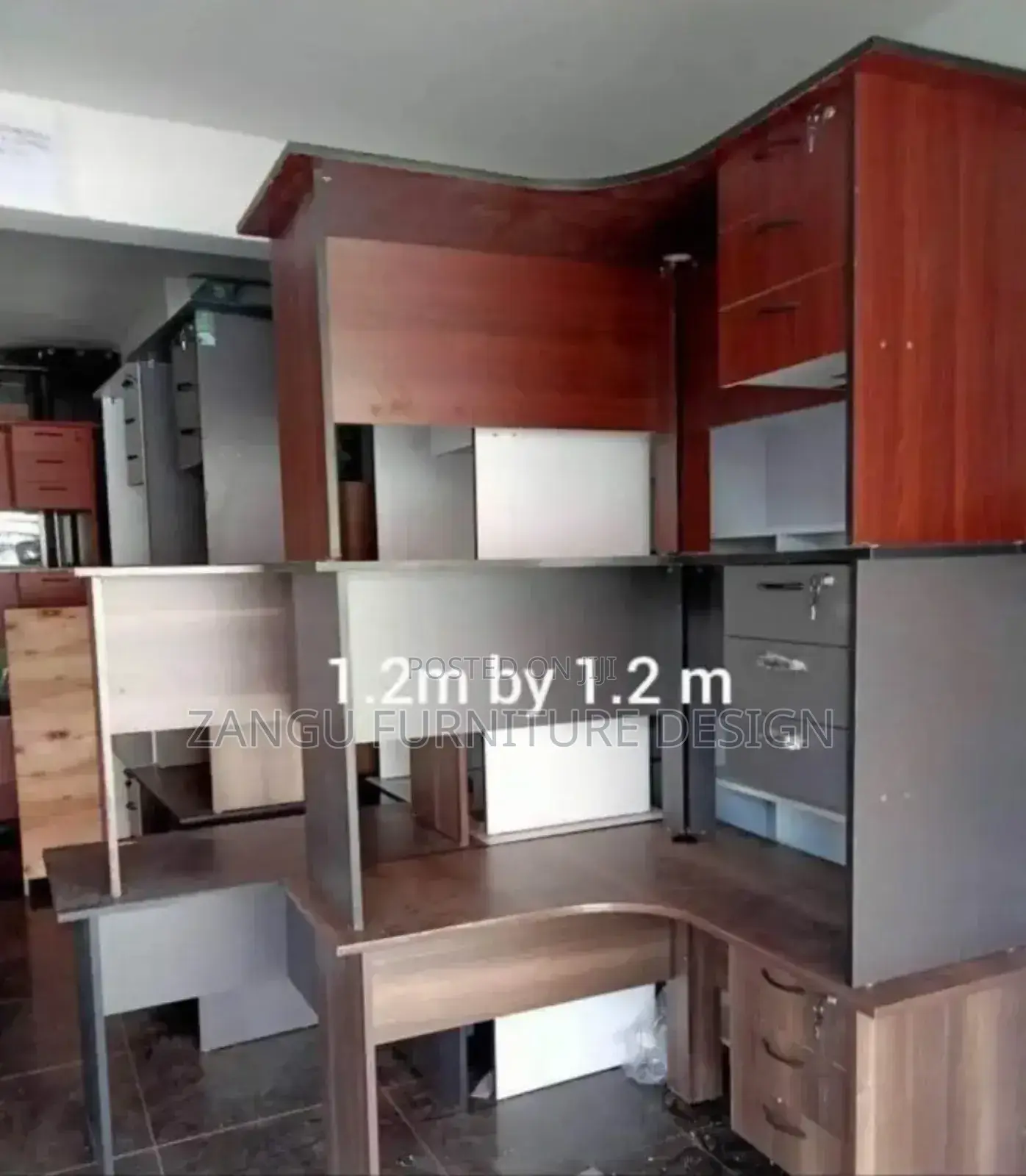 Deluxe Office Desk L-Shaped