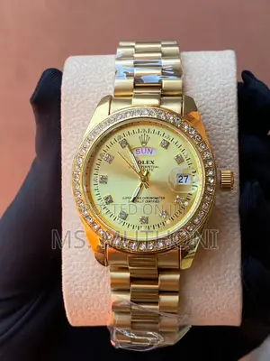Rolex Iced Ladies Watch *