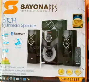 Sayona 3.1 Home Theatre System ~SHT-1218BT