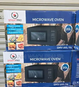 20L Smart Pro Digital Black Microwave HM/20