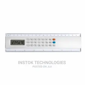 Portable Ruler With Calculator 20 Cm /8 Inch