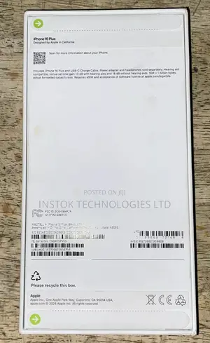 New Apple iPhone 16 Plus 128 GB Black