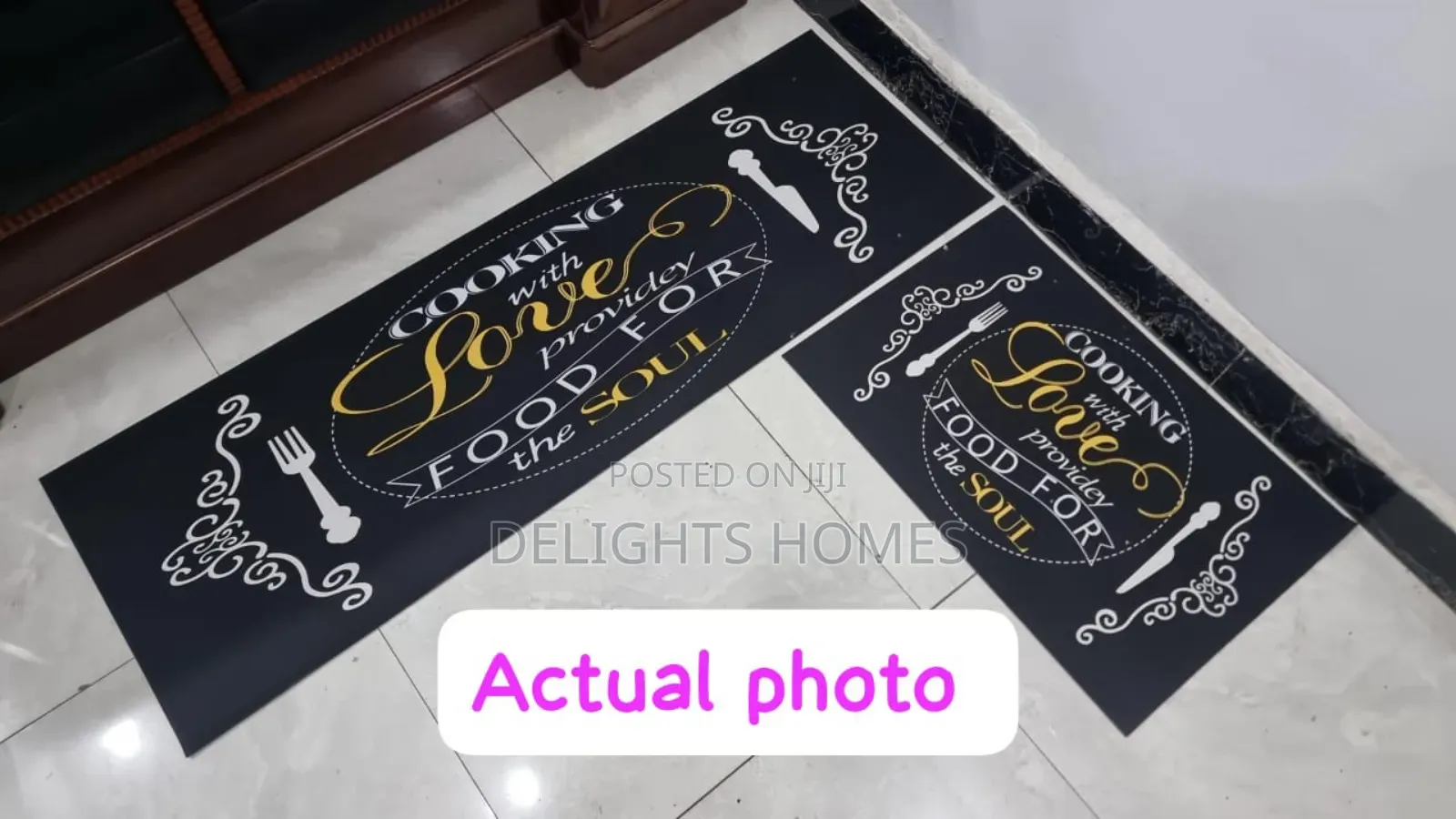 3d 2in1 Kitchen Mat