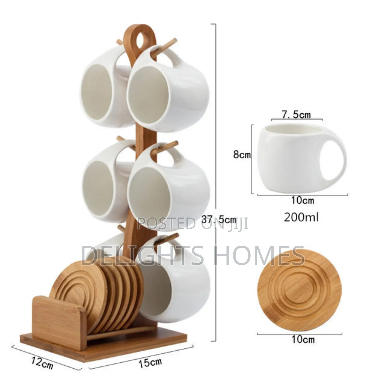 Fashion Ceramic 6 Cups