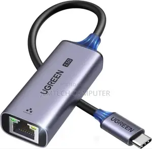 UGREEN USB Type C to 100/1000m Ethernet Adapter Space Gray