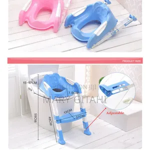 Baby Potty With Ladder - Portable Training Kids Toilet