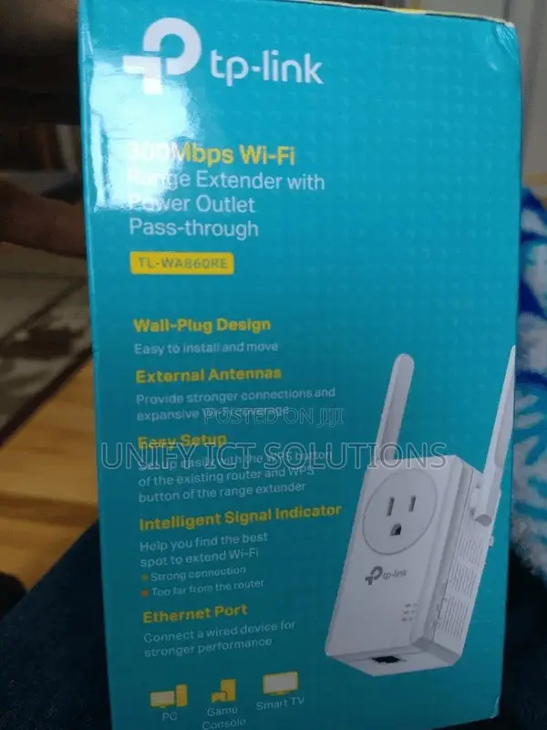 Tp-Link 300mbps Wireless Tl-Wa860re Range Extender