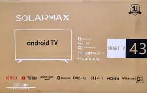 Solamax 43" Android Tv With Bluetooth