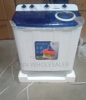 Roch RWM-10RJ Semi-Automatic Washing Machine 10kgs White R/M