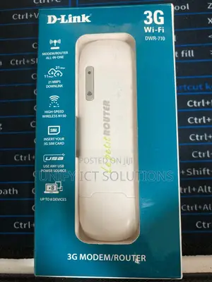 D-Link 3G 21mbps Modem and Wifi Router DWR-710