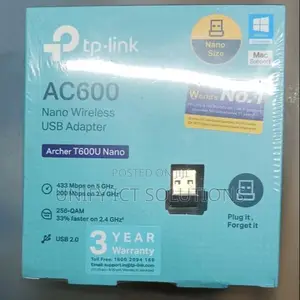 Tp-Link AC600 Wireless USB Adapter - Tl-Archer T2U