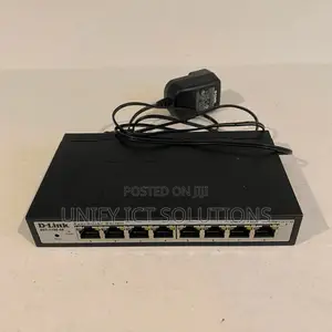 D-Link DGS-1100-08P 8 Port Gigabit Poe Smart Switch