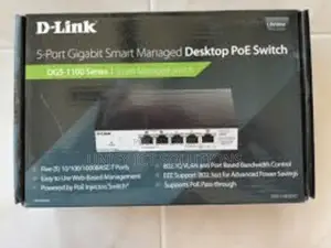 D-Link DGS-1100-05PD 5 Ports Smart Managed Poe Switch
