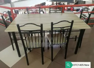 Blown Six Seater Wooden Dining Set.