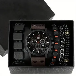 Casual Watches With Bracelet Set.