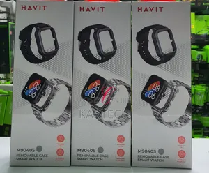 Havit M9040S Wireless Charge Smart Watch With Removable Case