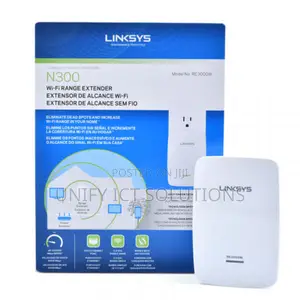 Linksys RE3000W N300 Wi-Fi Range Extender (RE3000W)
