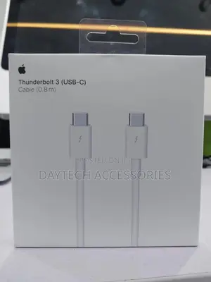 Genuine Apple Thunderbolt 3 Usb‐C Cable 0.8m for iPad Pro
