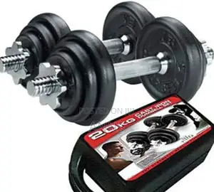 Chrome 20kgs ~ Adjustable Dumbells