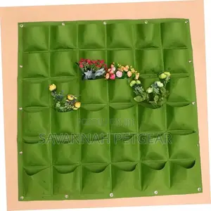 Planting Bag Wall Hanging Planter Plant Pockets With Trellis