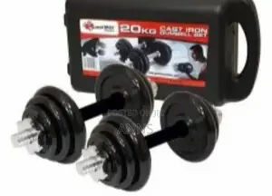Dumbells 20kgs Chrome