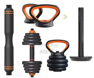 6 in 1 Dumbells With Kettle Bell 30kgs