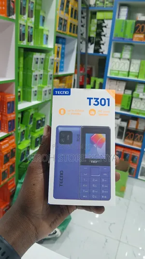 New Tecno T301 Black