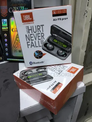 New JBL F9 Bluetooth Earbuds