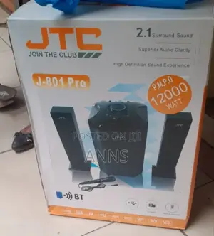 JTC J-801 Pro 12000W Home Theatre System