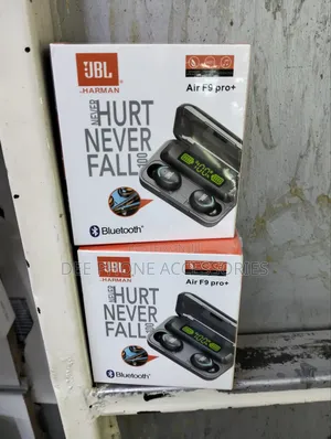 New JBL F9 Bluetooth Earbuds