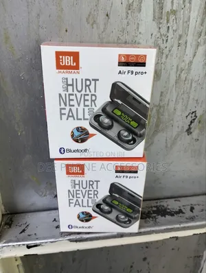 New JBL F9 Bluetooth Earbuds