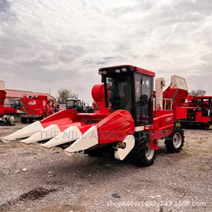 Corn Silage Harvester Combine Crawler Silage Harvesting