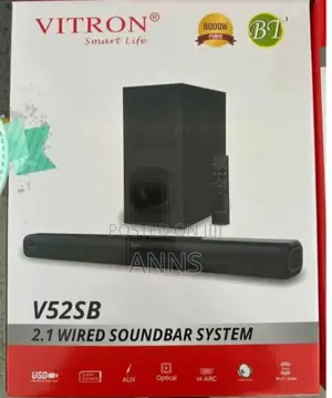 Vitron 2.1 Wired (V52sb) Soundbar