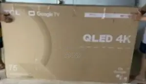 TCL 75" Qled Frameless Television