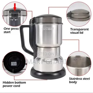 Electric Grinder Nuts Beans Spices Grains Coffe Machine